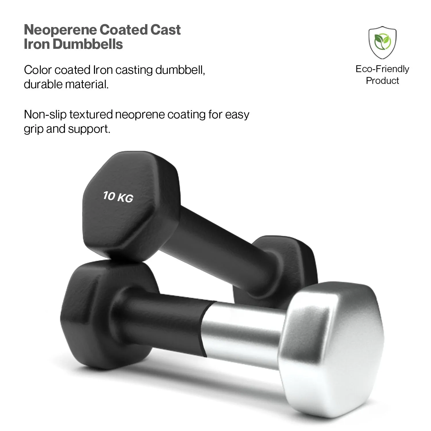 Bionix Neoprene Dumbbells Weights Pair - Neoprene Weights