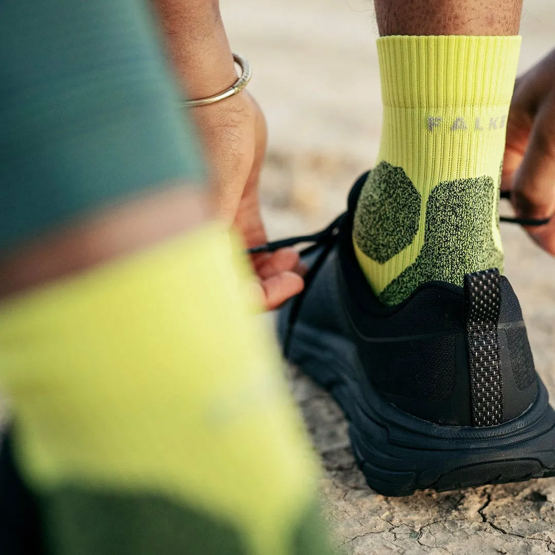 FALKE Mens RU Trail Running Quarter Socks