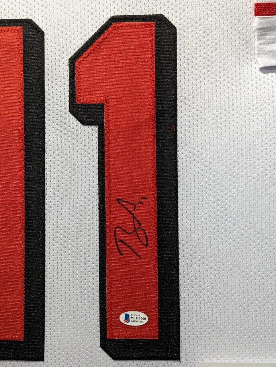 FRAMED SAN FRANCISCO 49ERS BRANDON AIYUK AUTOGRAPHED SIGNED JERSEY BECKETT COA