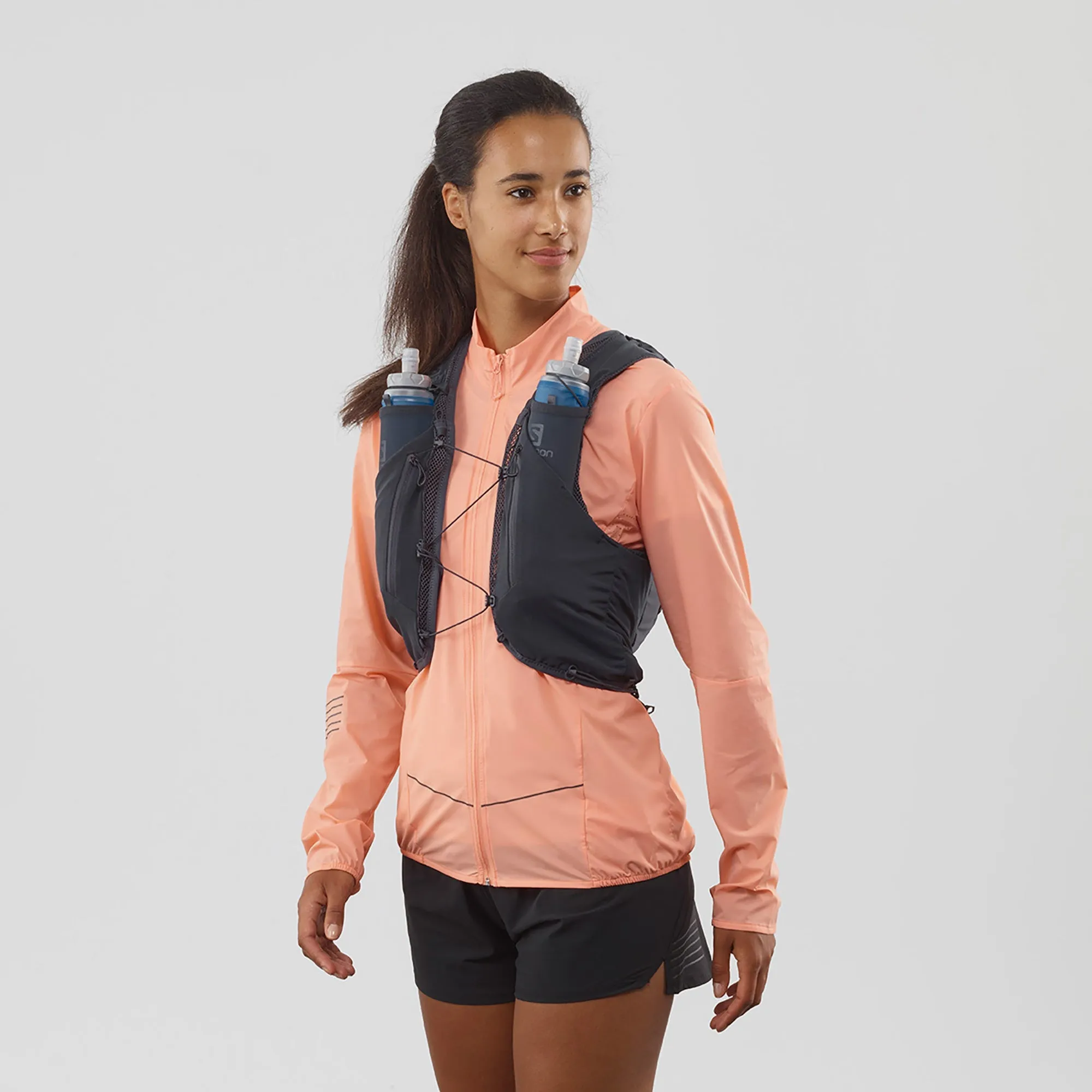 Salomon Adv Skin 12L Set Running Vest - Black